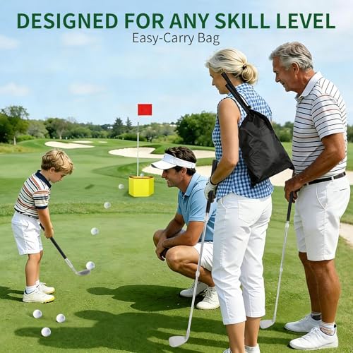 Club de golf rétractable et réglable pour entraînement nomade - 4