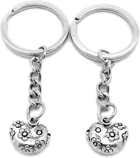 2 Pieces Keyring Keychain Wholesale Suppliers Jewelry Clasps C5ZQ2O Chinese Zodiac Chicken