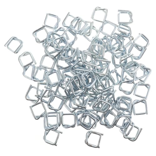 Boucles de cerclage pour sangles polyester pour sécuriser vos emballages lourds