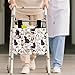 Uacyareni Cartoon Cat Walker Baskets for Rolling Folding Walker Polyester Rollator Bag Under Seat Large Capacity Bag for Walker for Elderly Walker Accessories