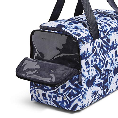 Vera Bradley Women's Recycled Lighten Up Reactive Small Gym Bag, Island Tie-Dye, One Size4