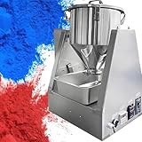 GBHJJ Labor-Pulvermischer, Elektrischer Pulvermischer aus Edelstahl, 360 ° Drehbarer Elektrischer Mischer für Metalle, Granulate Und Medikamente Und Produktion 5L