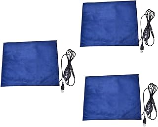 POPETPOP 3 Pçs Almofada De Aquecimento Para Animais De Estimação Tapete De Aquecimento De Répteis Para Répteis Tapete De Aquecimento Para Gatos Tapete De Aquecimento Para Animais De