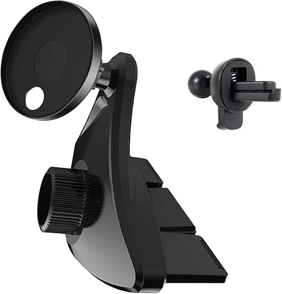 CD Slot Car Mount Compatible with MagSafe Charger Use