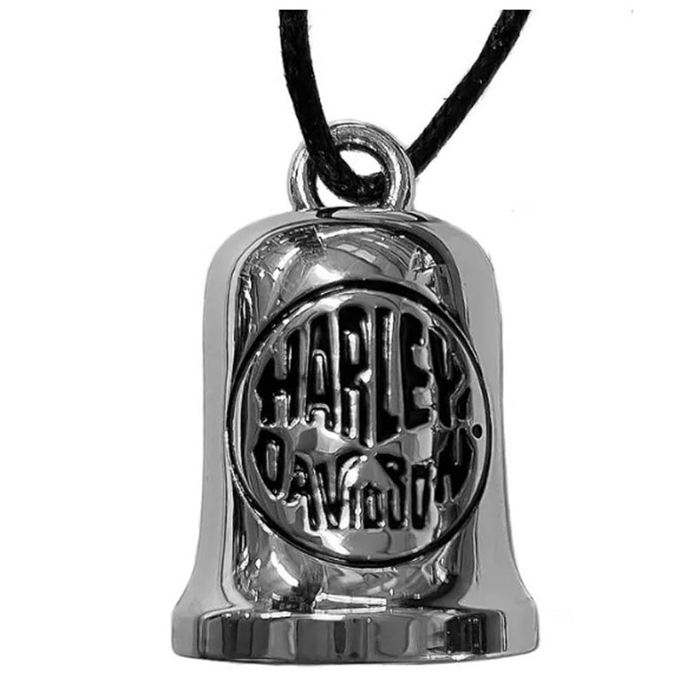 Sonnette de moto Harley-Davidson chopper custom argent