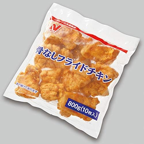 Amazon ニチレイ R骨なしフライドチキン 800g 10枚入 冷凍 ニチレイ 冷凍惣菜 通販