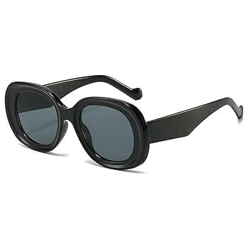 Amazon.com: COTIA Fashion Oversized Oval Sunglasses Women