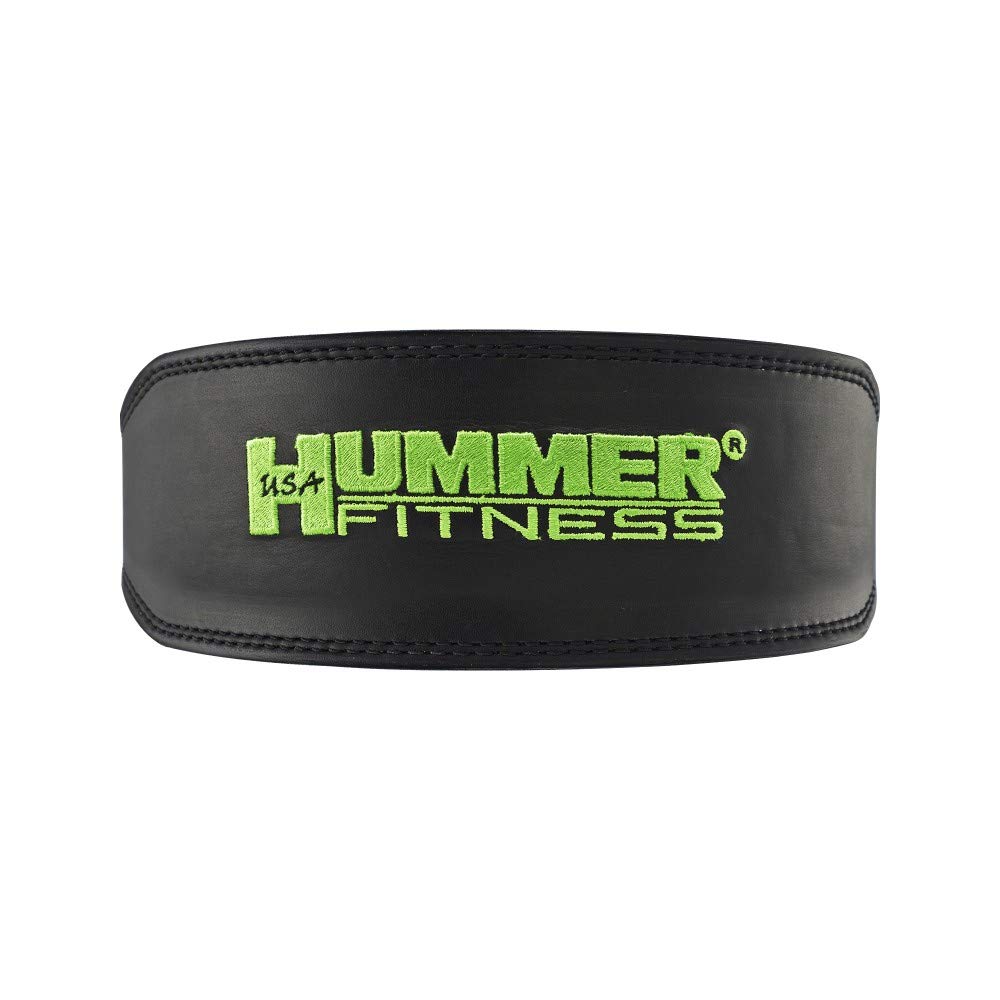 1993-01 Leather Belt Black and Green (L)