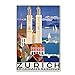 Travel 253 by Vintage Lavoie, 30x47-Inch Canvas Wall Art