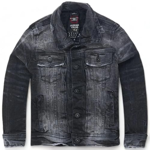 Bayside Denim Trucker Jacket (Industrial Black)