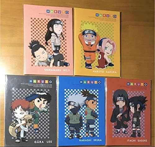 Amazon Co Jp 5枚セット 入手困難 ナルト Naruto うちはイタチ うちはサスケ はたけカカシ イルカ 我愛羅 ロックリー ナルト サクラ シカマル ネジ ホビー 通販