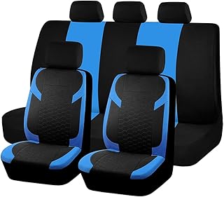 Car Seat Covers Full Set, 9PCS Low Back Vehicle Fr...