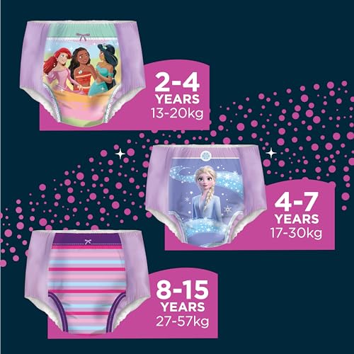 DryNites Night Time Pants Girls 2-4 Years 13-20kg 10 Ct Count Pack Of 1 Size 2 3