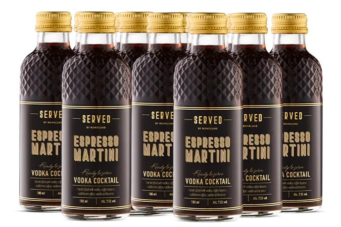 12 x Nohrlund Espresso Martini Cocktail inc. EINWEG Pfand a 180ml + Space Keks ( 45 g ) von Onlineshop Bormann