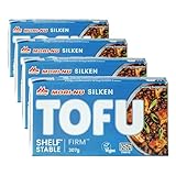MORI-NU Tofu firme elaborado a partir de soja - 1 x 307 g (Paquete de 4)