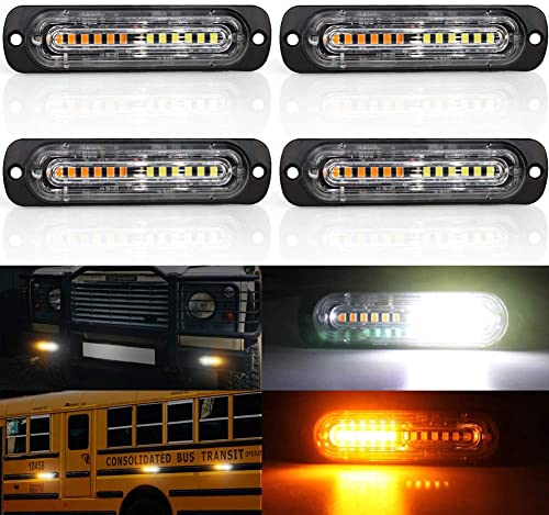 Gyrophare LED Éviter les Collisions Routières avec des Feux Flashes 12V-24V