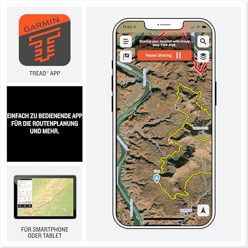 Garmin zūmo XT2 – wasserdichtes Motorrad-Navi für On- & Offroad mit ultrahellem 6“...