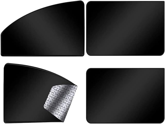 ZATOOTO Car Side Window Shades, Magnetic Car Window Sunshades for Baby UV Protection, Shading, Suitable for Most Vehicles, Easy to attach, 4PCS