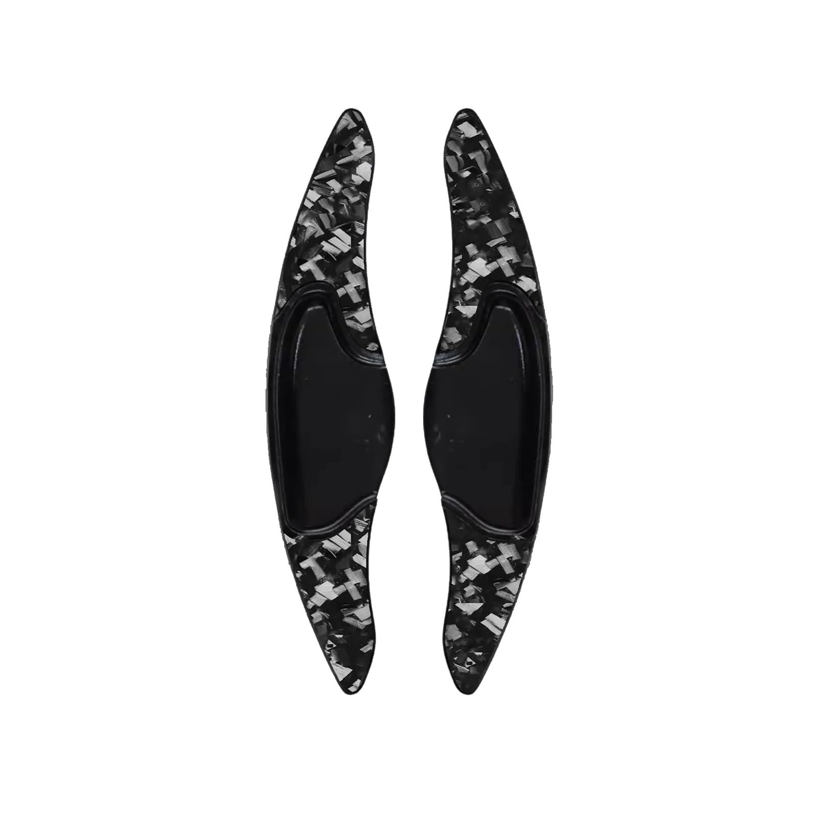 QBKGMEWCA Control Interior Compatible for Generation 2/3/4th Carbon Fiber Shift Paddles Accessories Modification Sticker(Type5)