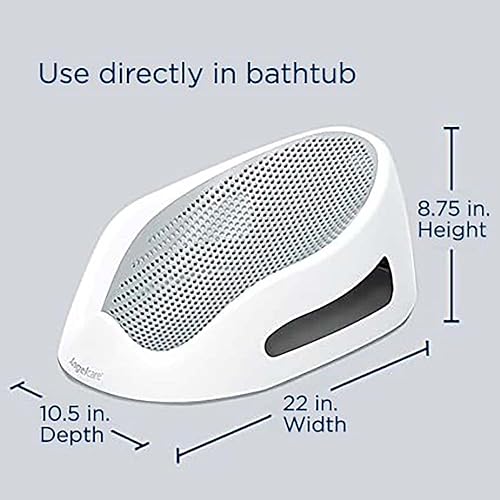 Miniatura 5 de Angelcare Soporte de baño para bebés (rosa)  Ideal para bebés de menos de 6 meses (paquete de 2)