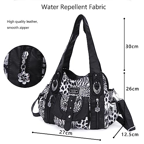 Image of Angel Barcelo Hobo Bag for Women Crossbody Purse and Handbags Shoulder Bags