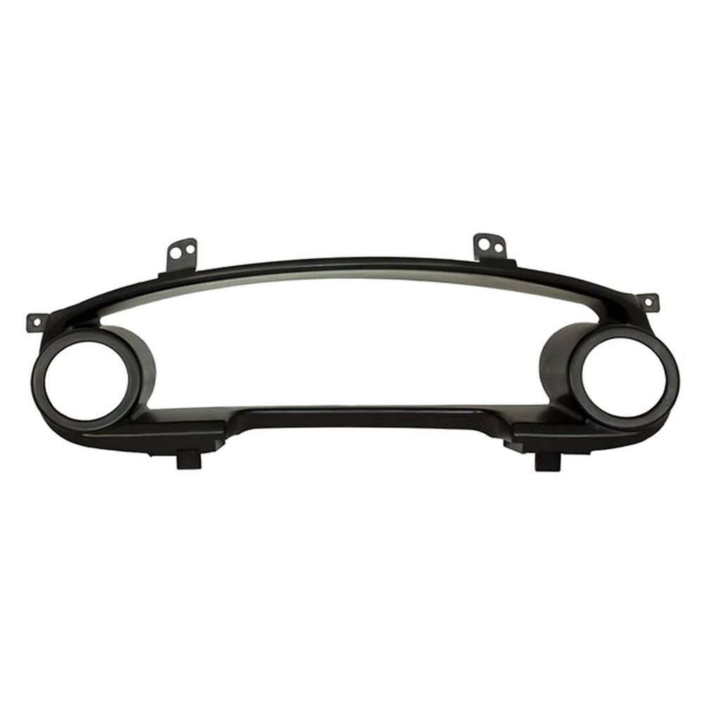 GlowShift Black Dual Cluster Gauge Pod Compatible with Dodge Neon 1994-1999 - ABS Plastic - Mounts (2) 2-1/16" (52mm) Gauges to Vehicle's Cluster