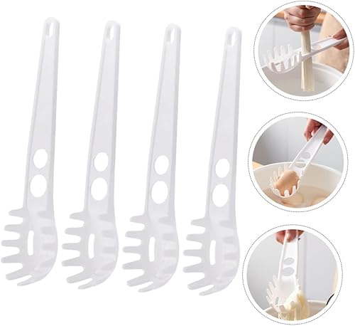 Miniatura 8 de Luxshiny Cucharas de cocina Cucharas para Comer Cocina Servidor de Pasta Cuchara Servidor de Pasta Servidor de Pasta Tenedor Giratorio Tenedor de