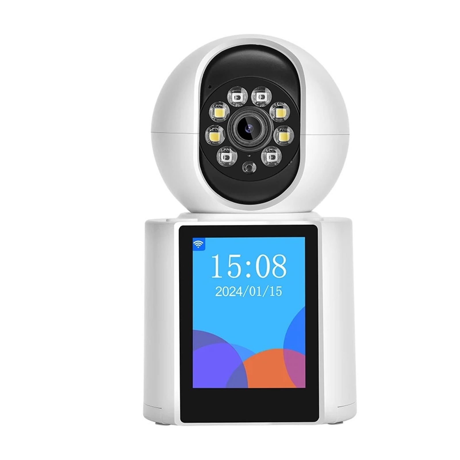 Telecamera di sicurezza for baby monitor PTZ wireless da 3 MP