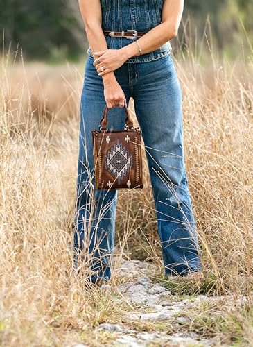 Image of Montana West Western Women's Crossbody Handbag Ladies Crossbody Bags for Women Designer Top Handle Handbags