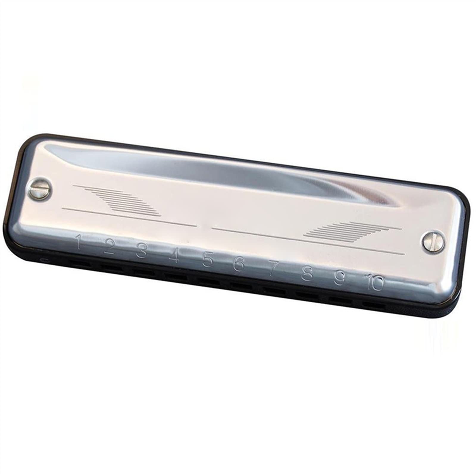 Armonica Diatonica Strumenti per Armonica A Bocca A 10 Fori Armonica per Principianti (Color : Key G)
