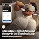 Therabody SmartGoggles Beheizte Augenmaske, Schlafmaske mit Verdunkelung & Schläfenmassage für Personalisierte Entspannung und Kopfschmerzlinderung (SmartGoggles 1.0)