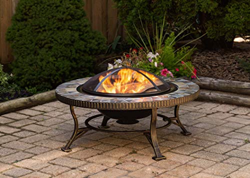 Ghp Group Ofw088Rc Fire Pit, Rubbed Gold #TOP1