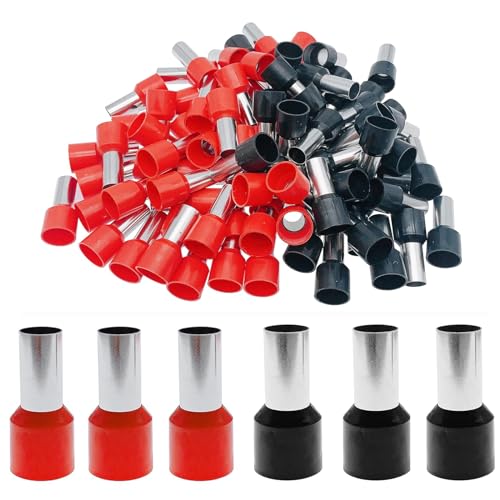Image of 40pcs AWG 2 /0 Wire Ferrules Connectors,Insulated E70-20 Ferrule Cord Pin End Terminals Wire Connector Kit