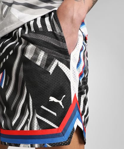 Image of PUMA Men, BMW MMS AOP SHORTS, Black-AOP, XL, (63062601)
