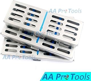 AA PRO Set of 3 Sterilization Cassette Dental, LAB.Instrument 7X2.5
