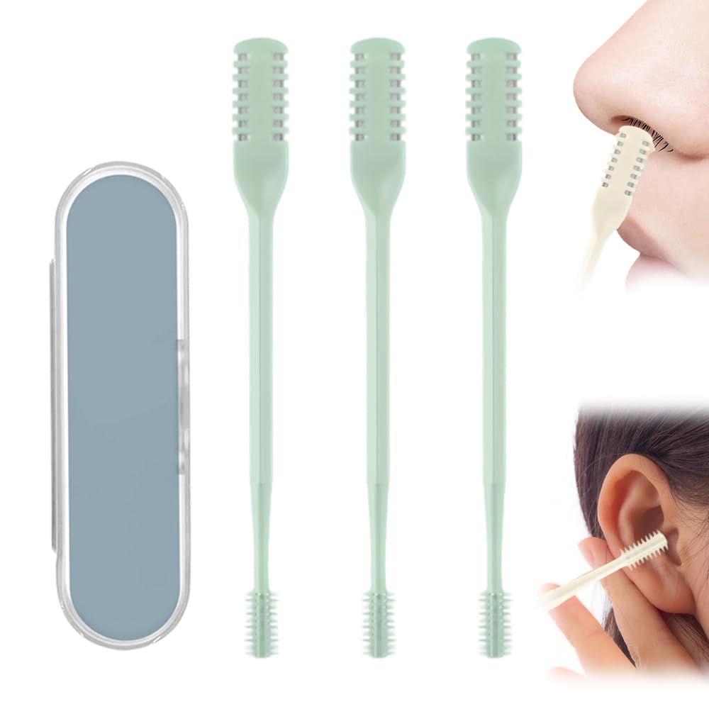 Nasal Hair Cutter 2025 New Manual Nose Trimmer Portable Nose Hair Removal Tool for Travel Gentle Nose Hair