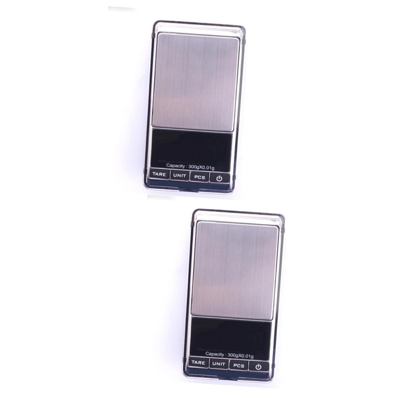 PRETYZOOM 2stücke Elektronische Miniwaage Für Schmuck Tragbare Pocket-waage Mit Lcd-display Für Präzise Messungen Von Gold Und Anderen Materialien
