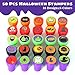 Halloween Stamps for Kids,50 Pcs Halloween Decorations Stamps Goodie Bag Fillers,Party Toys Bulk for Treat Bags Party Favors for Kids,Holiday Supplies Favors for Goody Bag,Candy Bags Classroom Prize