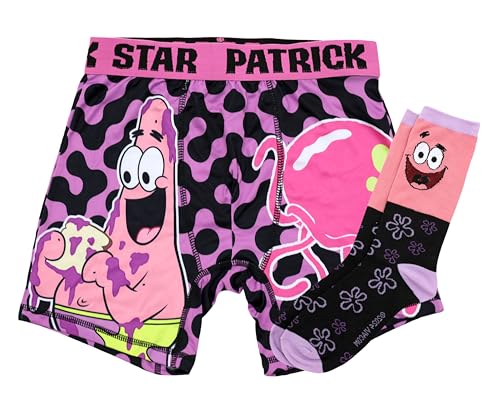 Handcraft Mens Underwear Funny Gifts for Men Chucky Cookie Monster Rick and Morty Scooby Doo Tom and Jerry Boxers for Men