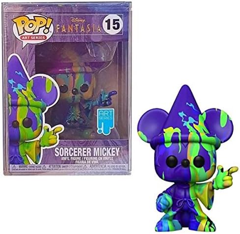 Funko 51942 POP Disney:Fantasia 80th-Mickey#2 (Artist Series) Fantasia Collectible Toy, Multicolour