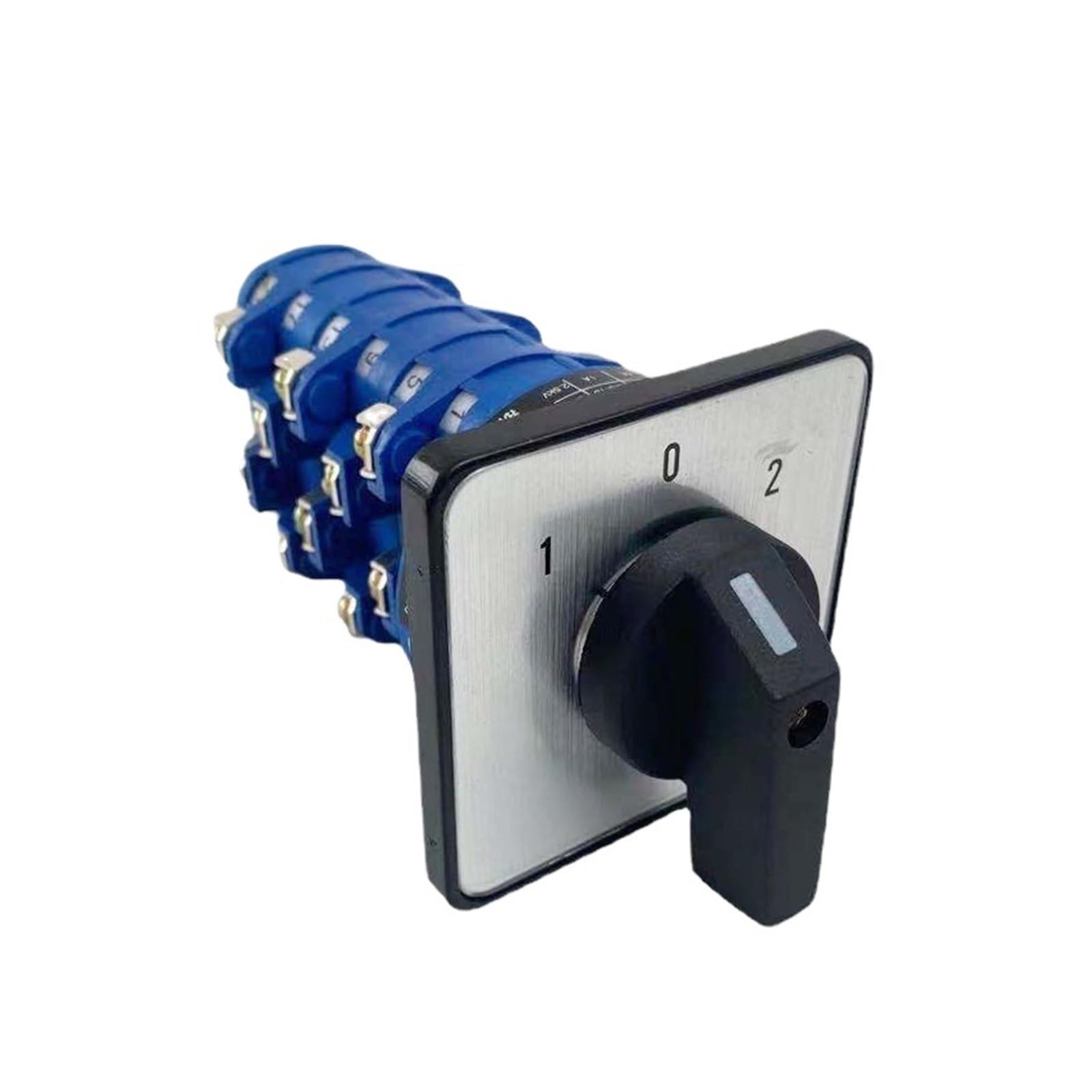 YWZVBSDCS Rotary Cam Switch 16A 690V 3 Position 1-8 Poles Control Dual Power Changeover Interruptor LW39A-16 Series(6P)