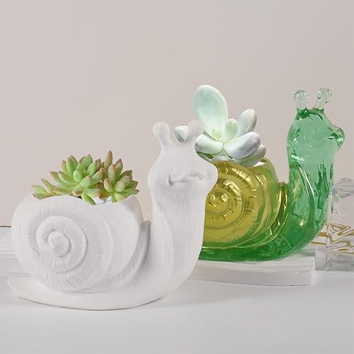 Miniatura 4 de Moldes de resina de caracol, moldes de silicona 3D de animales para resina epoxi, moldes de resina epoxi de caracol para fundición de resina,