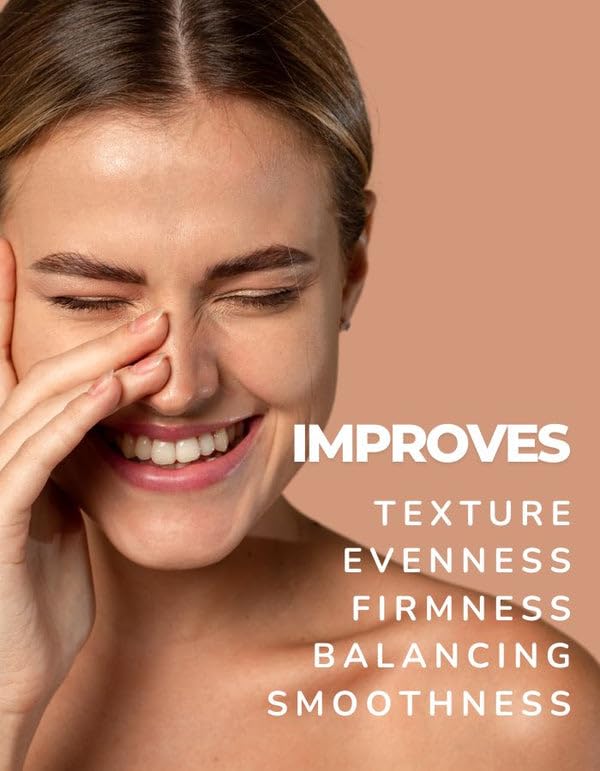 Emani Miracle 7-in-1 Primer and Serum for Face with Ginseng, Hyaluronic Acid, Silicone Free for Sensitive Skin, Pore-Minimizing, Brightening, Smoothing Makeup Base - Image 4