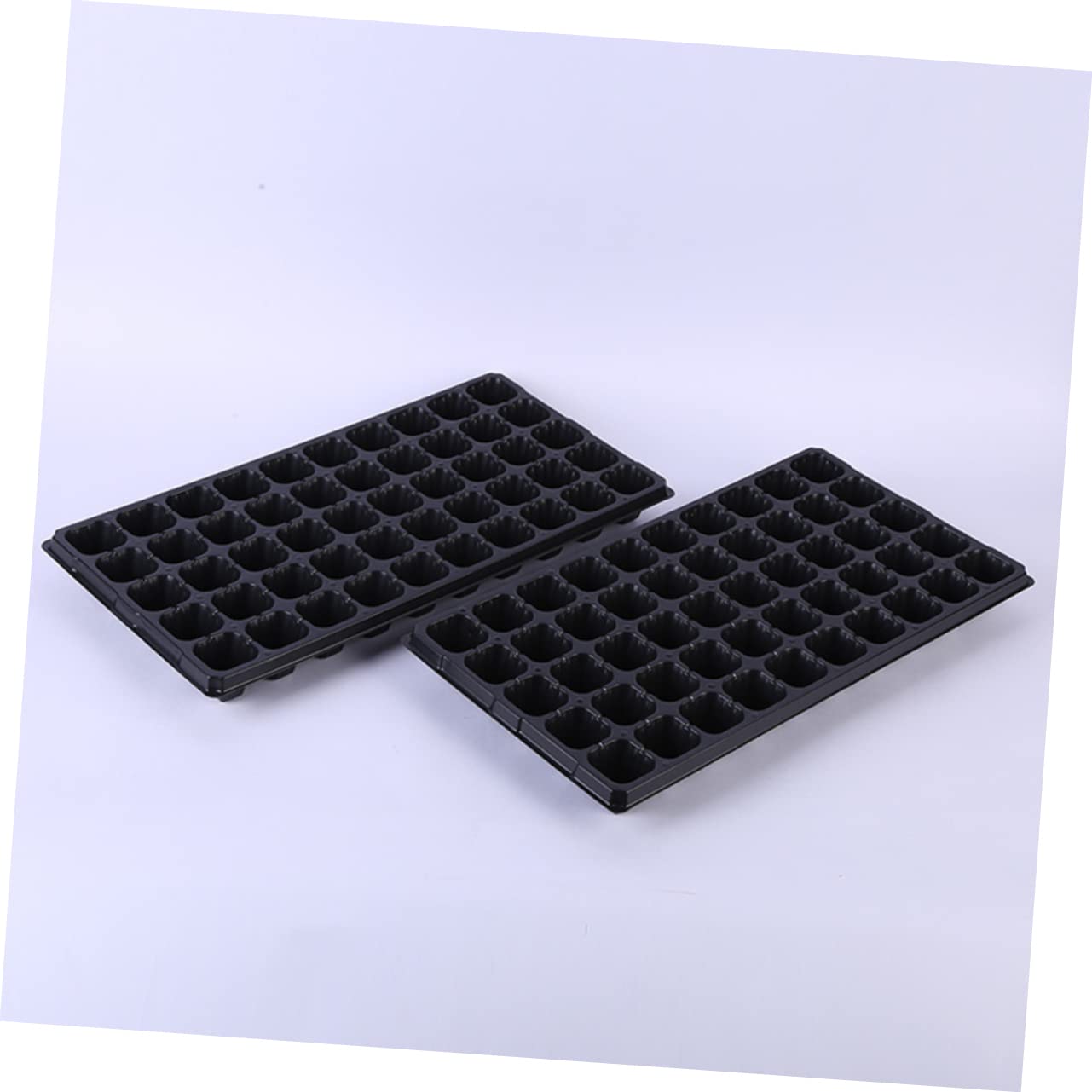 6stücke Teilige Pflanzenanzuchtschale Aus Kunststoff Mit Hohlräumen Starter Tray Für Keimlinge Garten Anzuchtschale Gewächshausbehälter Für Mungobohnen Erdnüssen Und