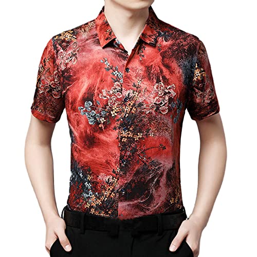 Chemise hawaïenne pour hommes look été chic sur la plage