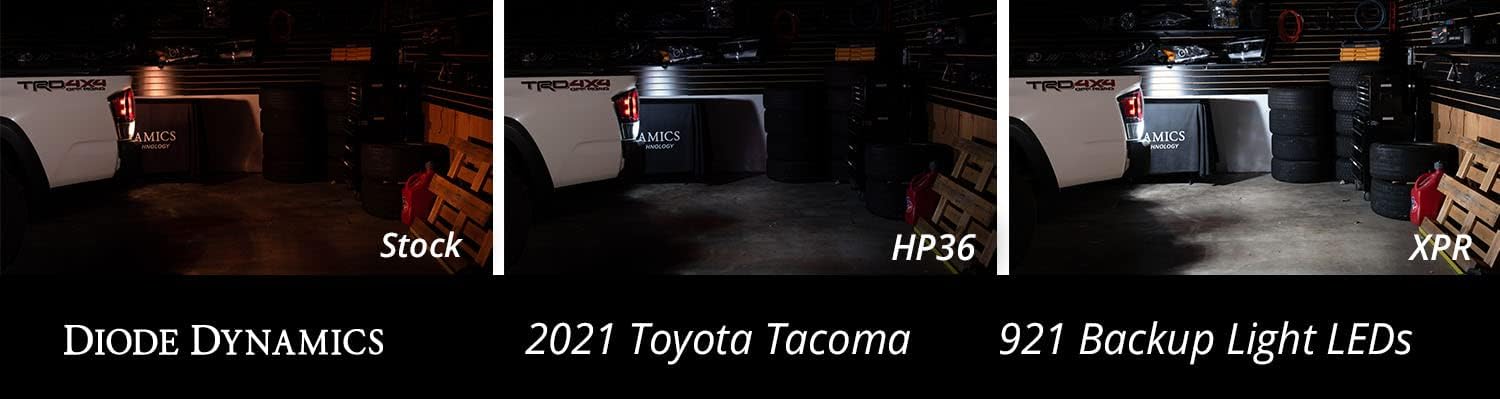 Diode Dynamics Backup LEDs compatible with Toyota Tacoma 2004-2023 (pair), 921 XPR