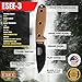 ESEE Knives 3P Fixed Blade Knife with Molded Polymer Sheath