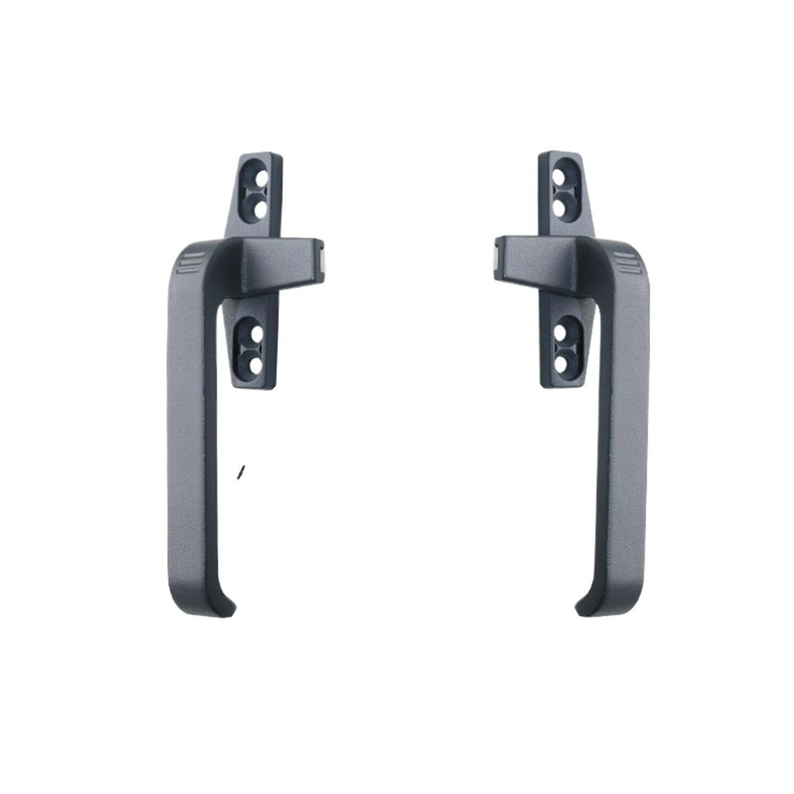 Fermi per finestre, Window Door Handle Pack of 2 Multicolor Aluminium Alloy Left Right Single Point Latch Lock(Dark Grey Practical)