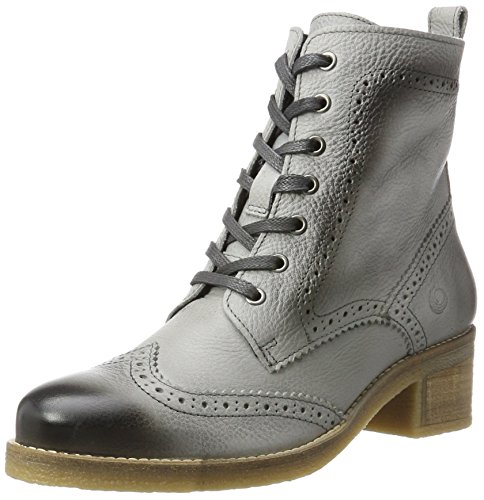 Be Natural Damen 25200 Combat Boots, Grau (Graphite), 40 EU Cover