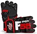 Starpro F55 Fusion Gants MMA |qualité supérieure Cuir Cronos synthétique| Noir Rouge | pour l'entraînement Professionnel MMA Sparring Kickboxing Sac de Frappe Workouts and Fitness | Hommes et Femmes